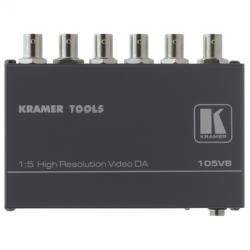 Weight 0.66 lb (0.3 kg) 1Vpp/75Ω on a BNC connector 105VB